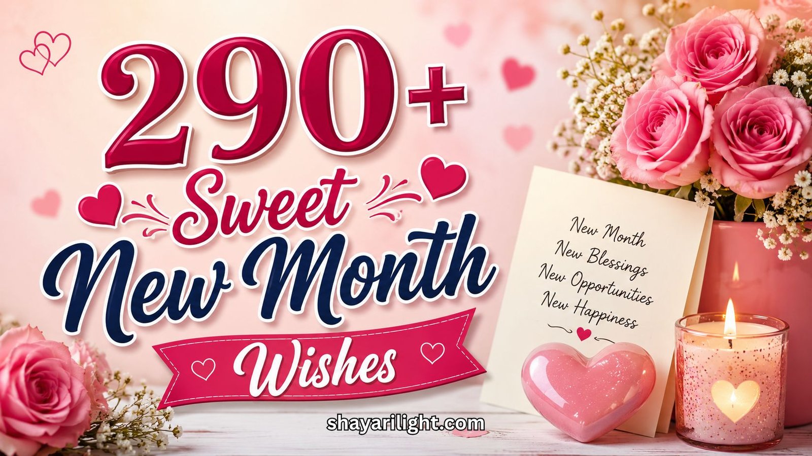 Sweet New Month Wishes and Quotes for Your Love or Crush