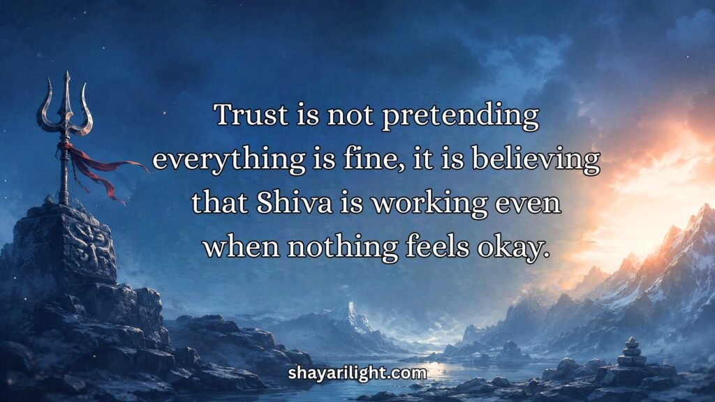 Trust Mahadev Quotes in English for Girls