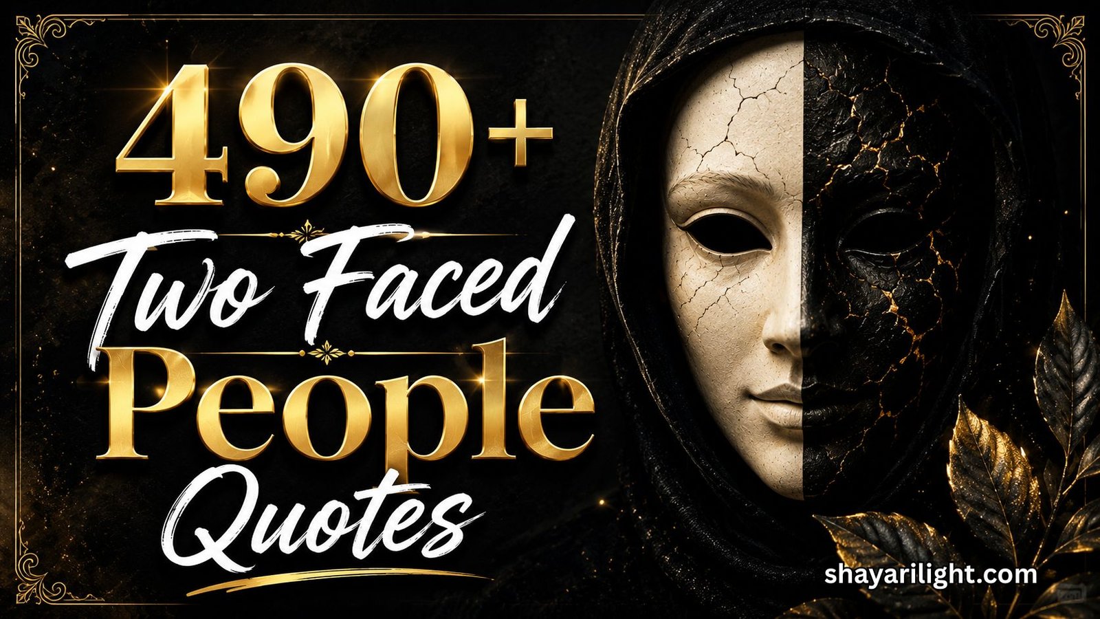 Two Faced People Quotes About Betrayal, Lies, and Truth 