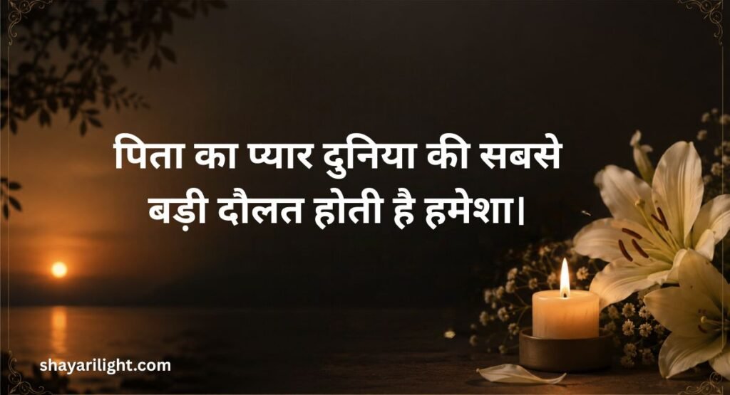 पिता के लिए श्रद्धांजलि Quotes