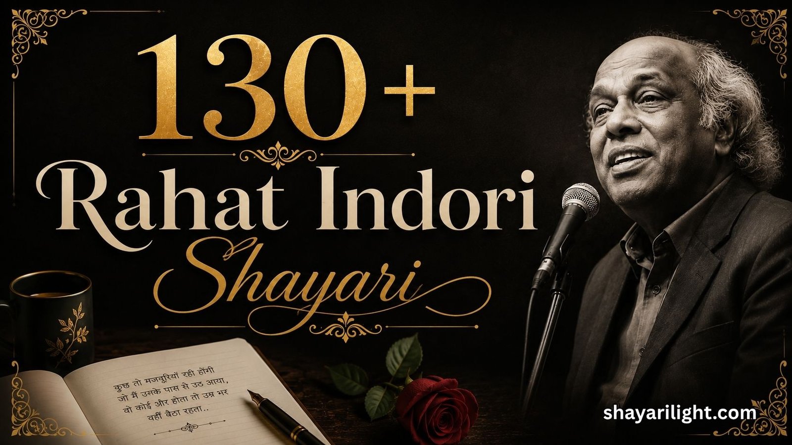 130+ Rahat Indori Shayari: दिल को छू लेने वाली और मशहूर कविताएँ