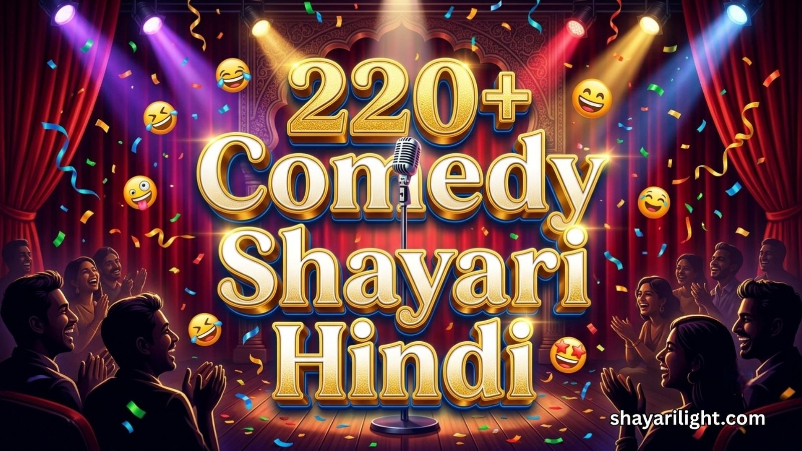 220+ Comedy Shayari Hindi | हिंदी की सबसे मजेदार कॉमेडी शायरी 