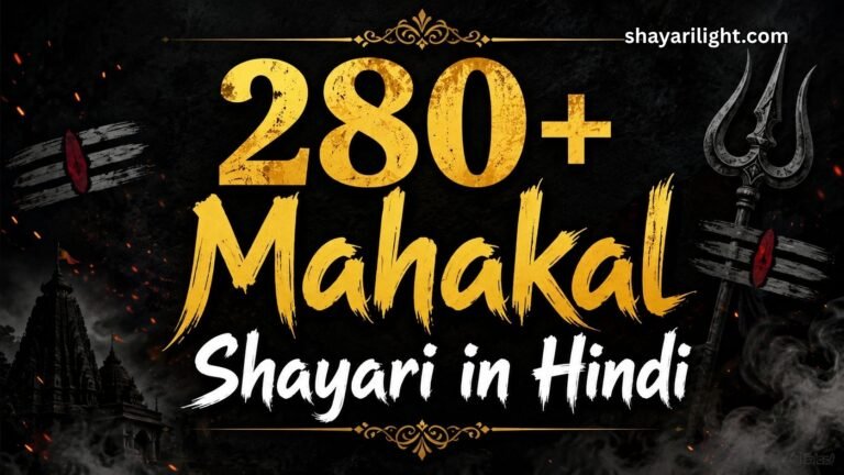 280+ Mahakal Shayari in Hindi | महाकाल स्टेटस & शायरी