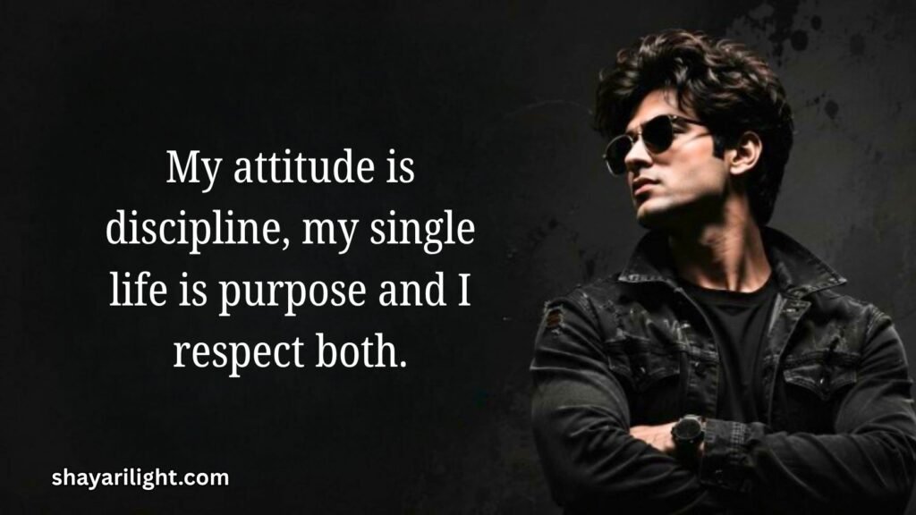Attitude Single Quotes for Boys