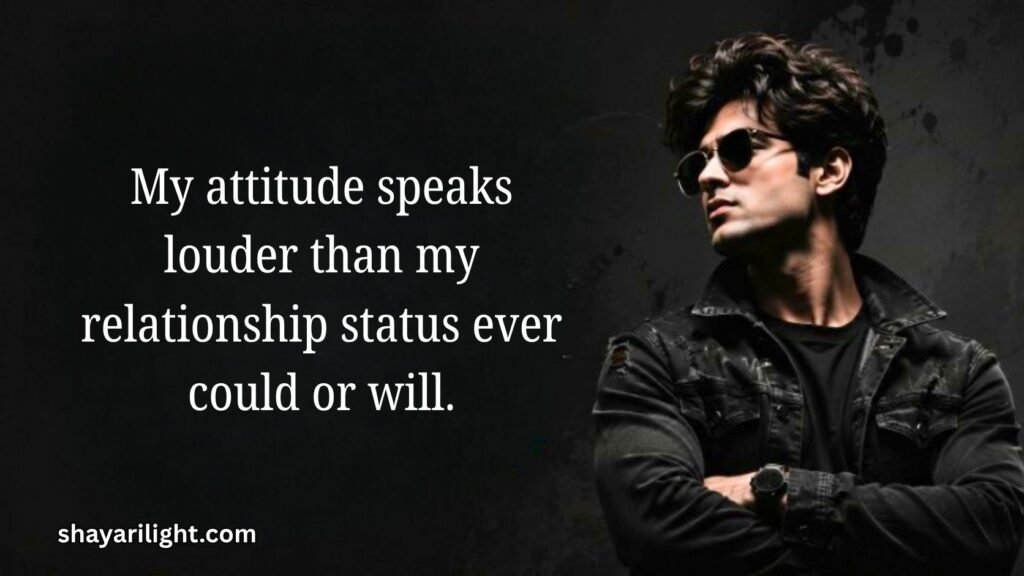 Best Attitude Single Quotes
