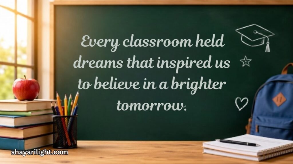 Best School Memories Quotes for Students