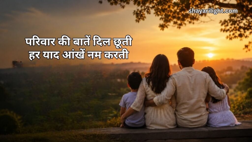 Emotional Family Shayari