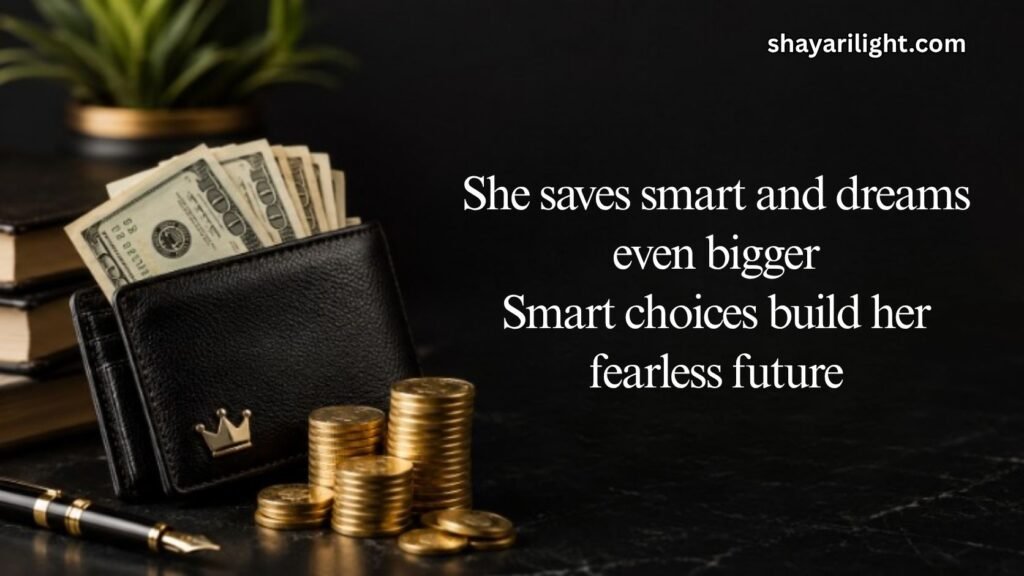Empowering Money Shayari for Girls
