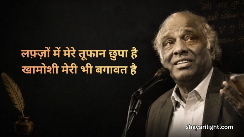 Rahat Indori Shayari in Hindi