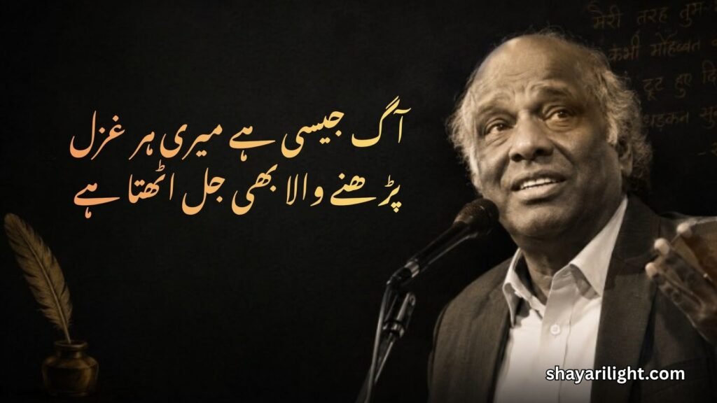 Rahat Indori Shayari in Urdu