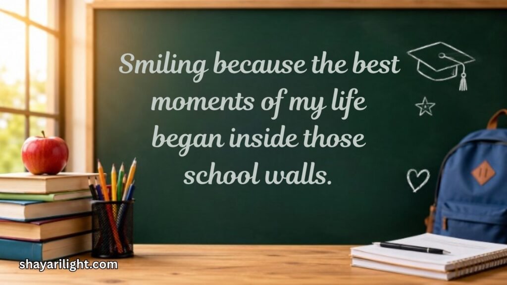 School Memories Quotes for Instagram