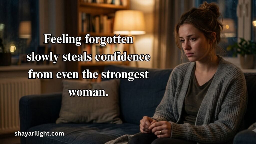 When a Woman Feels Neglected in a Relationship Quotes